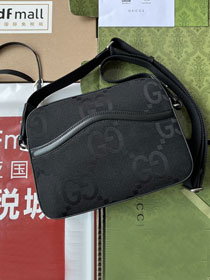 GG original canvas messenger bag 675891 black