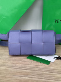 BV original lambskin cassette belt bag 639367 wisteria