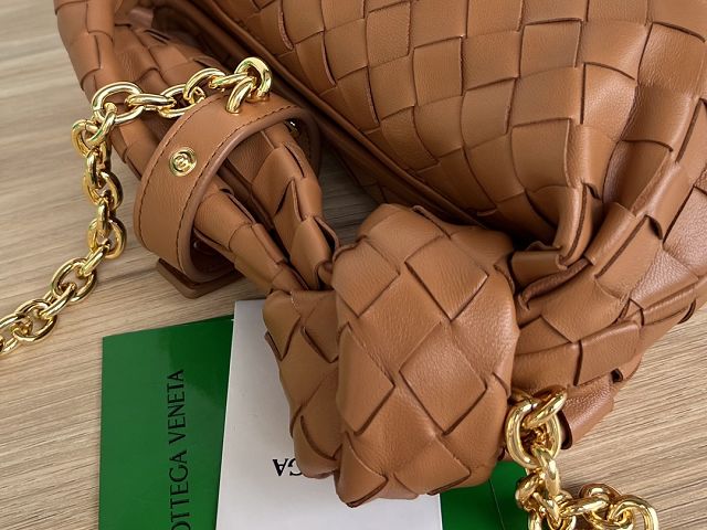 BV original lambskin mini jodie chain bag 709562 caramel