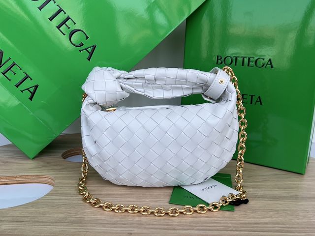 BV original lambskin mini jodie chain bag 709562 white