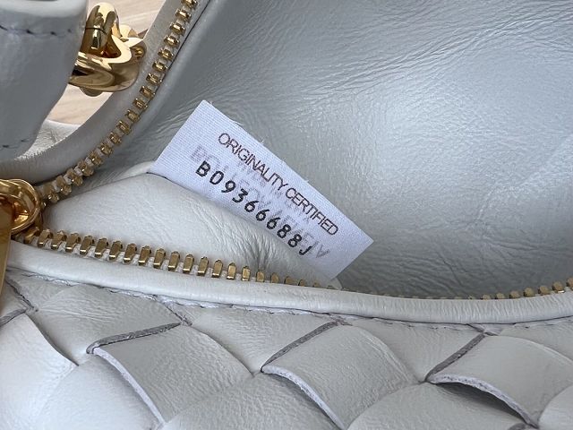 BV original lambskin mini jodie chain bag 709562 white