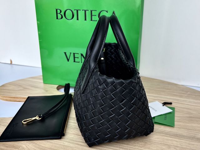 BV original lambskin mini cabat tote bag 709464 black