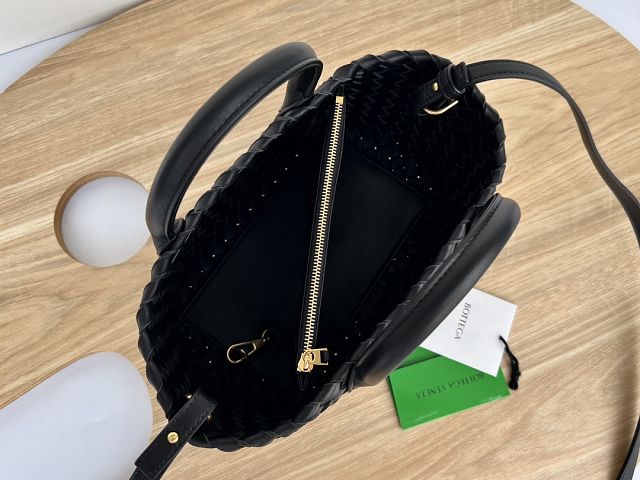 BV original lambskin mini cabat tote bag 709464 black