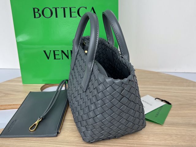 BV original lambskin mini cabat tote bag 709464 thunder