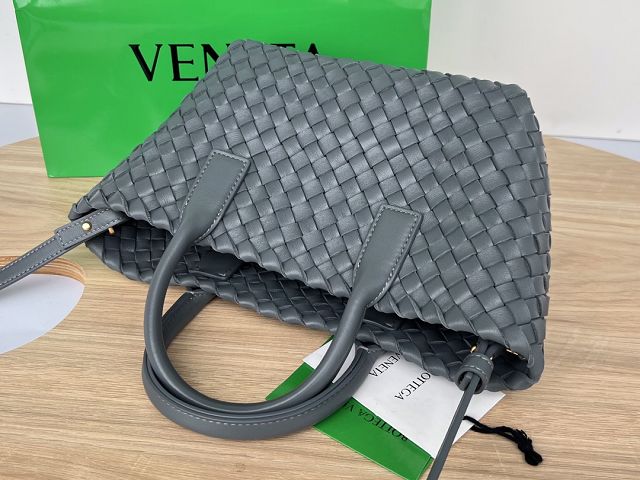 BV original lambskin mini cabat tote bag 709464 thunder