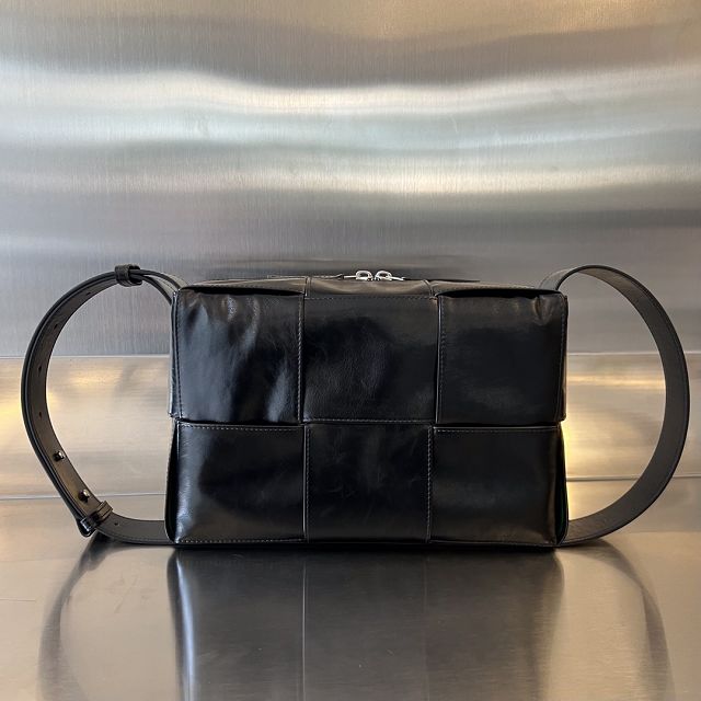 BV original calfskin arco camera bag 731165 black