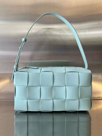 BV original lambskin brick cassette bag 709360 tiffany blue