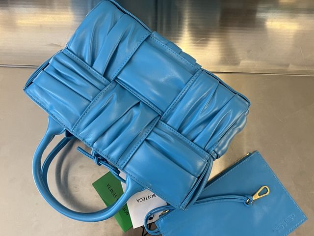 BV original calfskin mini arco tote bag 729042 pool