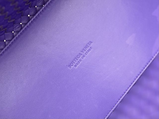 BV original lambskin large cabat tote bag 608811 purple