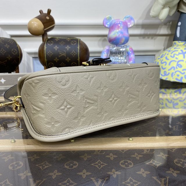 2023 Louis vuitton original calfskin diane satchel M46388 grey