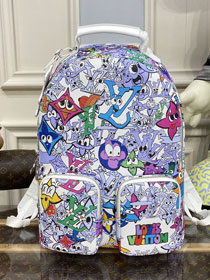Louis vuitton original canvas backpack multipocket M21846 