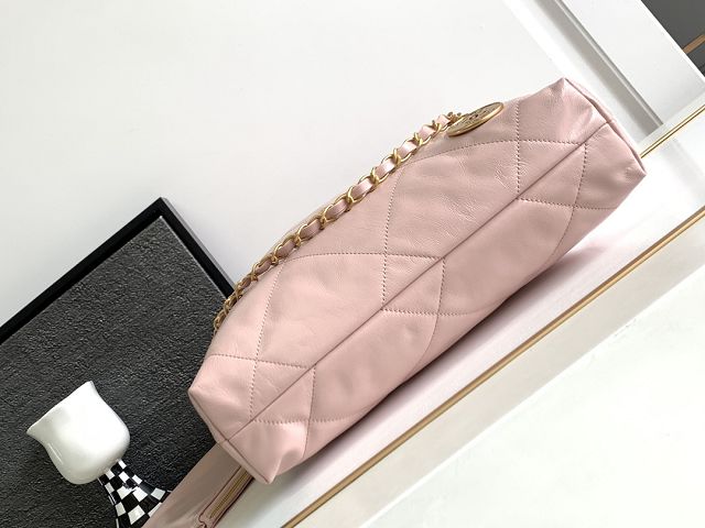 2023 CC original calfskin 22 small handbag AS3260 light pink