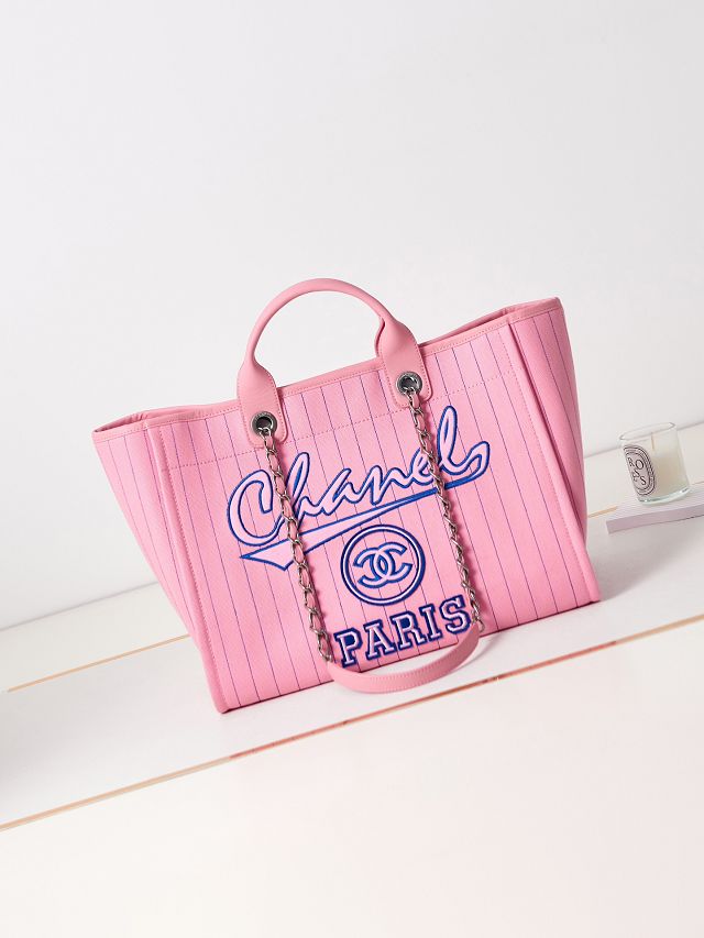 CC original cotton large shopping bag A66941 pink