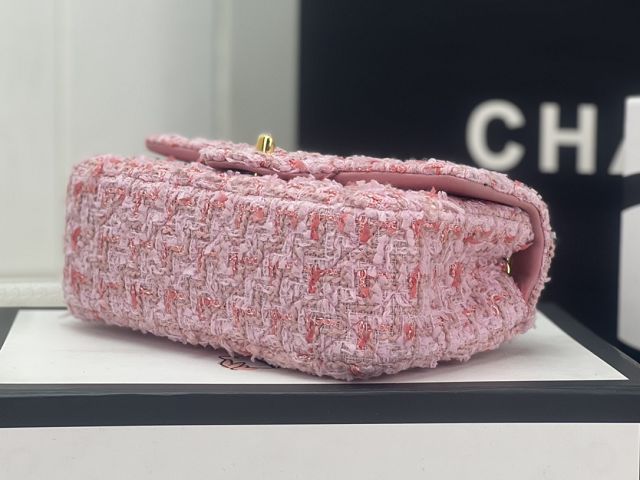 CC original tweed mini flap bag A69900 pink