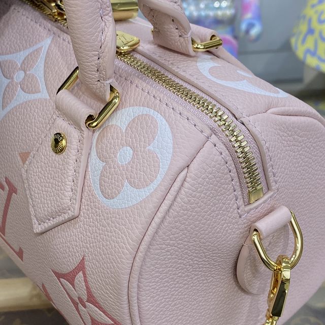 2023 Louis vuitton original calfskin speedy 20 M46518 pink