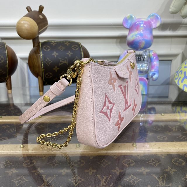 Louis vuitton original calfskin easy pouch M82346 pink