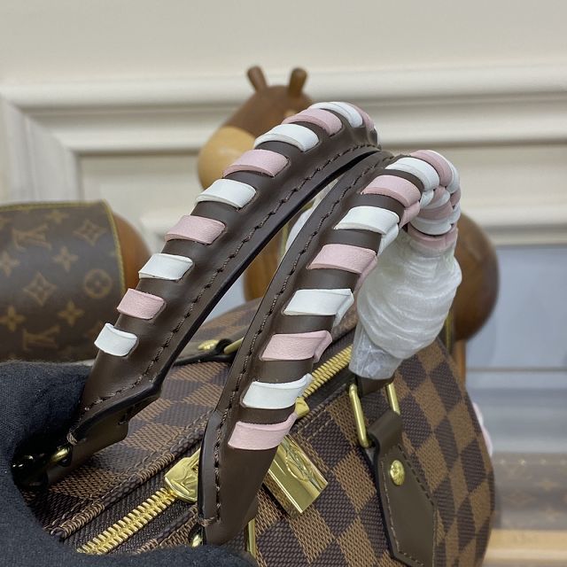 Louis vuitton original damier ebene speedy 25 N40450 