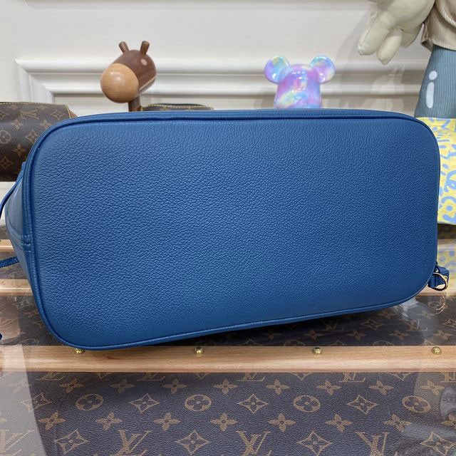 2023 Louis vuitton original calfskin neverfull mm M46514 blue