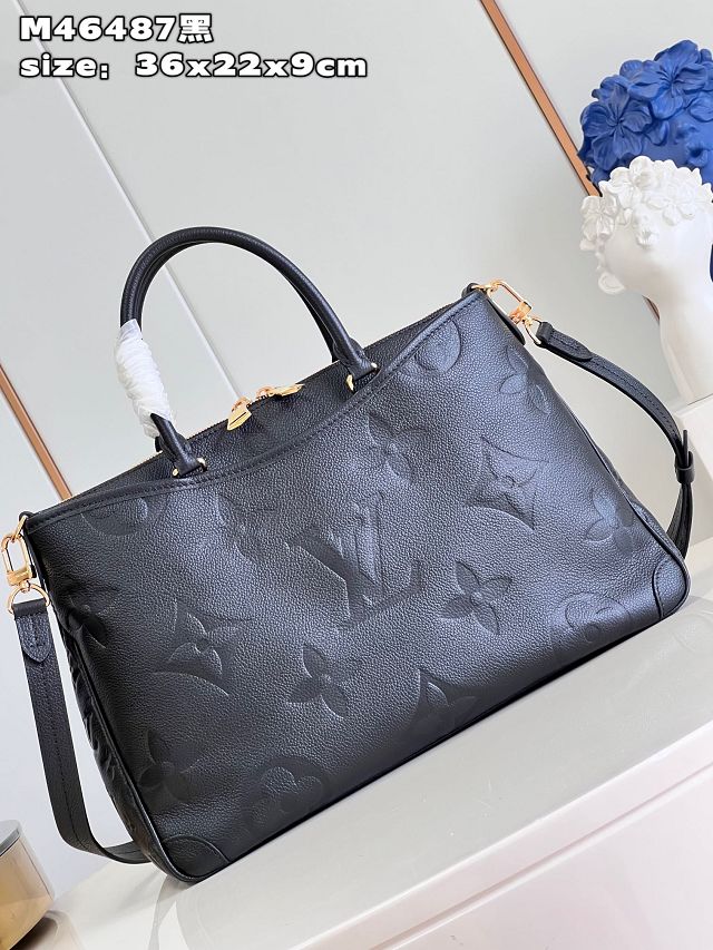 2023 Louis vuitton original calfskin trianon mm tote M46487 black