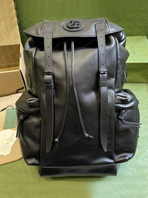 GG original calfskin backpack 725657 black