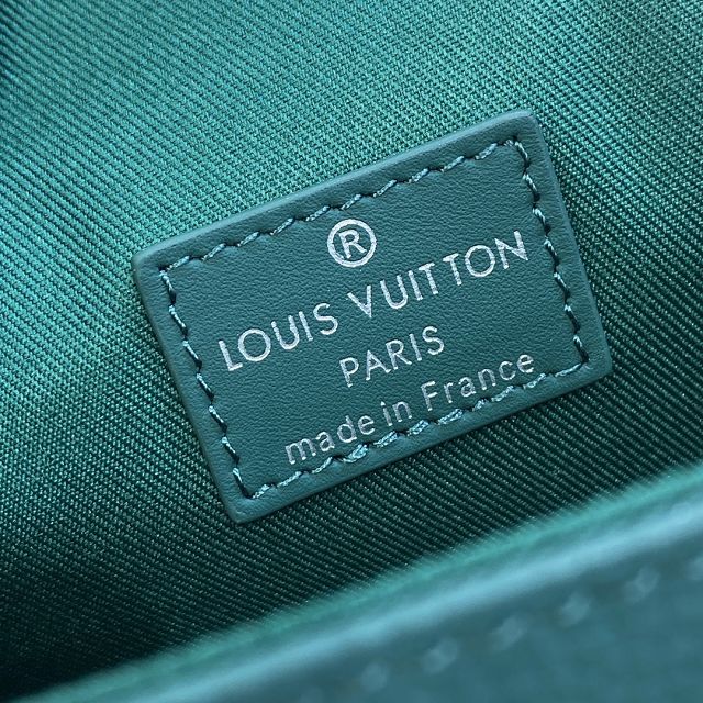 Louis vuitton original calfskin fastline wearable wallet M82085 blue