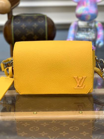 Louis vuitton original calfskin fastline wearable wallet M82086 yellow