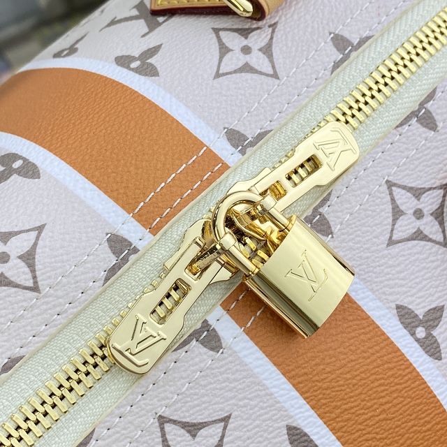 Louis vuitton original monogram canvas keepall 50 M41416 white