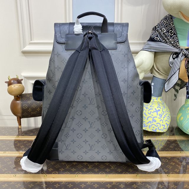 Louis vuitton original monogram eclipse christopher backpack gm M45419