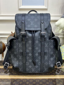 Louis vuitton original monogram eclipse christopher backpack pm M46332