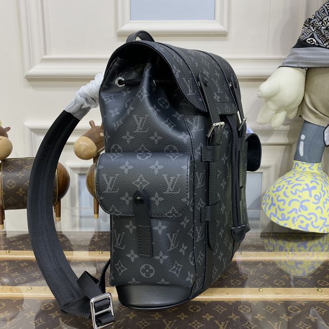 Louis vuitton original monogram eclipse christopher backpack pm M46332