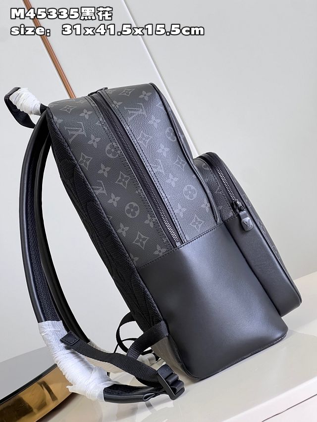 Louis vuitton original monogram eclipse dean backpack M45334