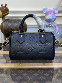 2023 Louis vuitton original calfskin nano speedy M82450 black