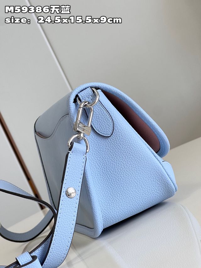 2023 Louis vuitton original epi leather buci crossbody M59386 blue