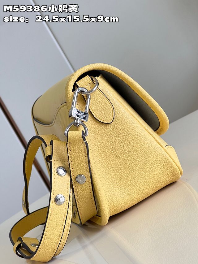 2023 Louis vuitton original epi leather buci crossbody M59386 yellow