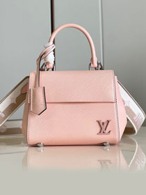 Louis vuitton original epi leather cluny mini handbag M58928 pink