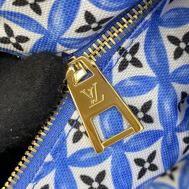 2023 Louis vuitton original monogram canvas onthego PM M22976 blue