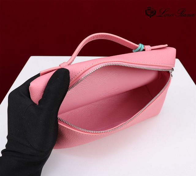 Loro Piana original calfskin extra pocket pouch L19 FAN4045 pink