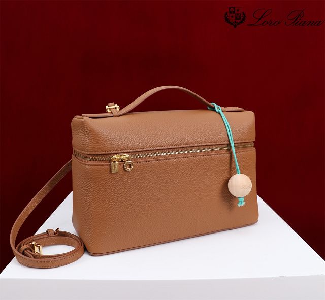 Loro Piana original calfskin extra pocket pouch L27 FAI8511 brown