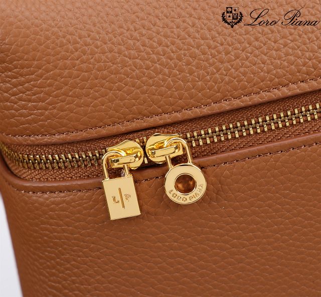 Loro Piana original calfskin extra pocket pouch L27 FAI8511 brown