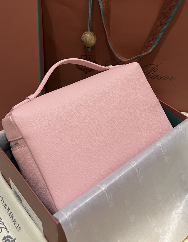 Loro Piana original calfskin extra pocket pouch L27 FAI8511 pink