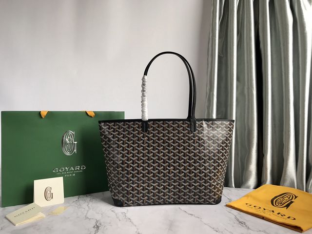 Goyard original canvas artois MM bag GY0034 black