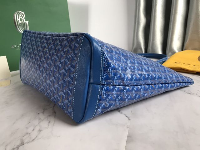 Goyard original canvas artois MM bag GY0034 blue