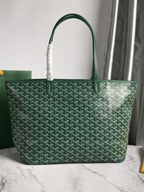 Goyard original canvas artois MM bag GY0034 green