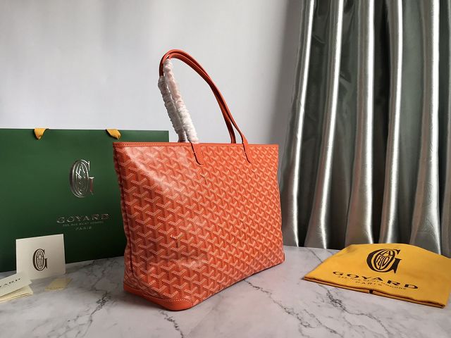 Goyard original canvas artois MM bag GY0034 orange