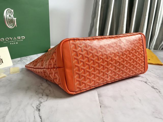 Goyard original canvas artois MM bag GY0034 orange