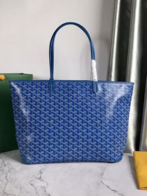 Goyard original canvas artois PM bag GY0002 blue