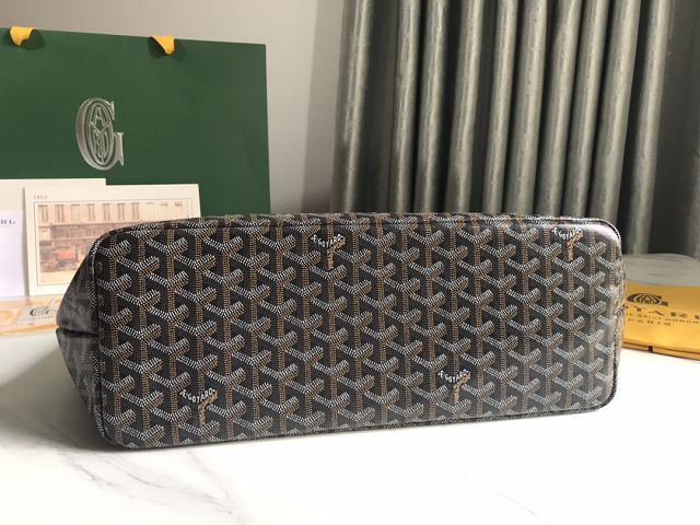 Goyard original canvas chien gris pet carrier bag GY0037 black&brown