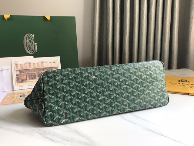 Goyard original canvas chien gris pet carrier bag GY0037 green