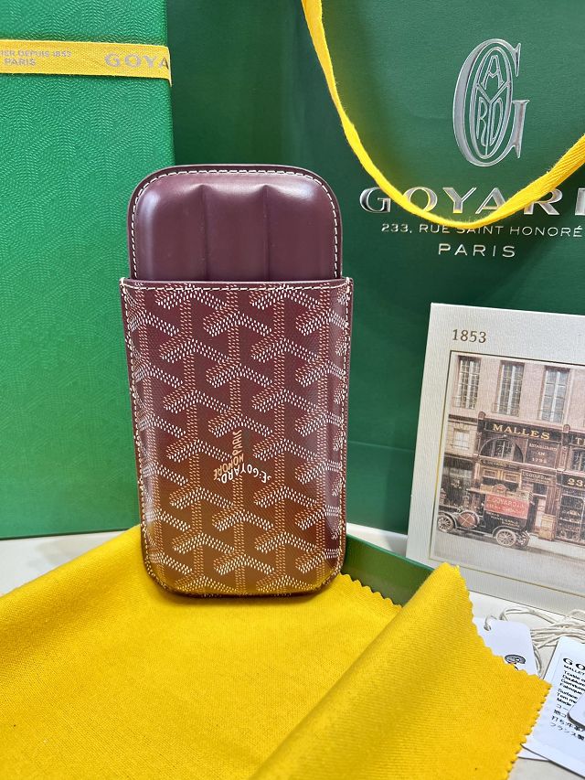 Goyard original canvas cigar case GY0050