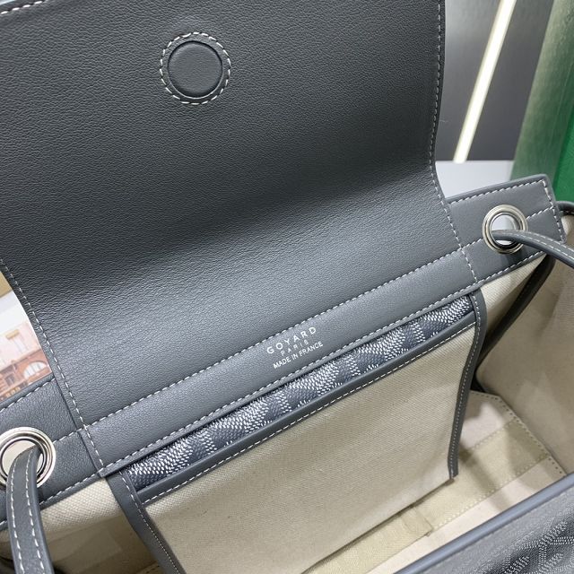 Goyard original canvas rouette shoulder bag GY0004 grey